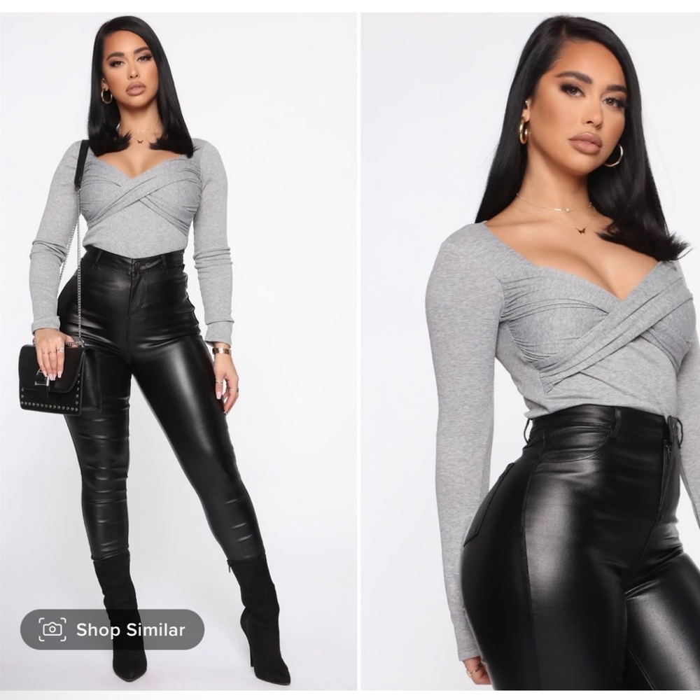 Fashion nova twisted top